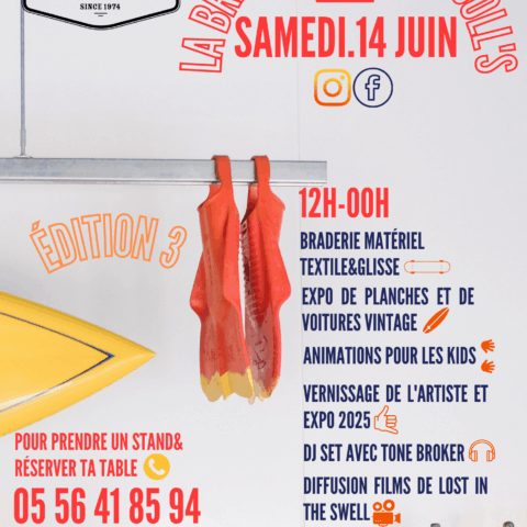 Braderie Surf des Frères Nicoll's à Soulac-sur-Mer
